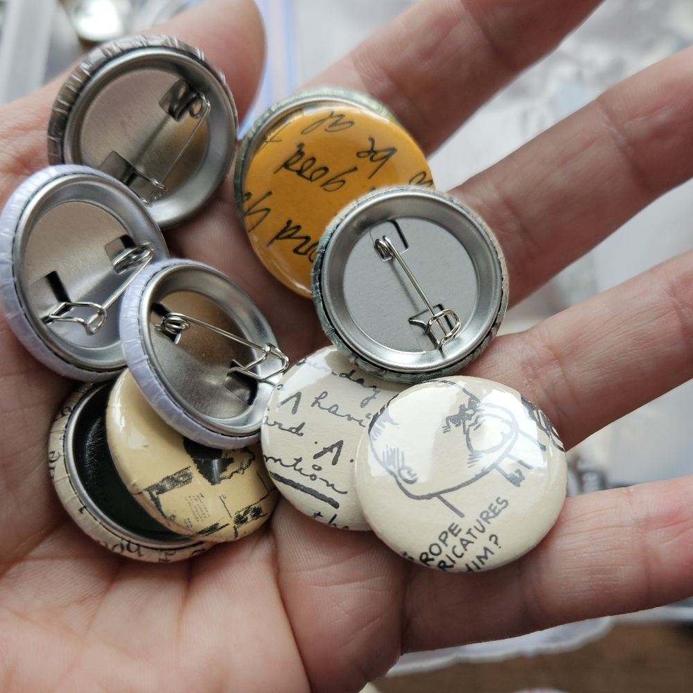Random! Mystery! 3 Buttons For $7